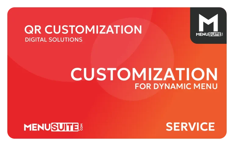 customization options for dynamic qr menu - εξατομίκευση για dynamic menu