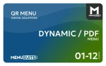 qr menu, dynamic and pdf solutions - qr μενού δυναμικό και pdf